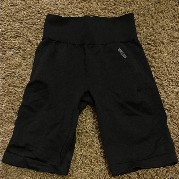 Gymshark Pants - Gymshark Black Bike Shorts